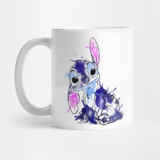 Stitch watercolour Mug